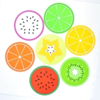 6PC Fruit Coaster Set