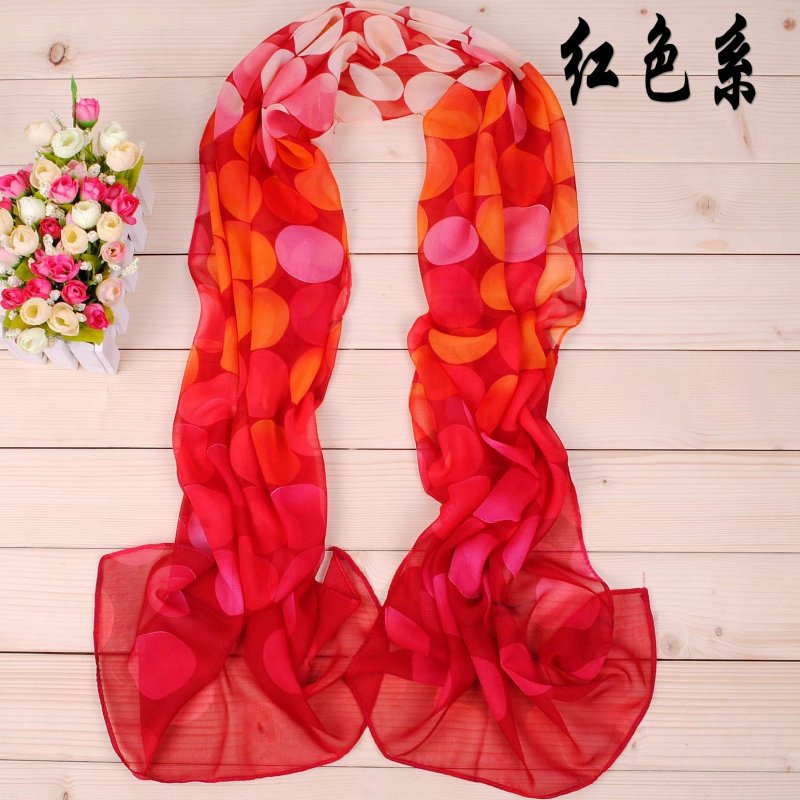 160 50cm Colourful Circles Patterned X114 Fashion Ladies Scarves Womens Shawls - Picture 11 of 13