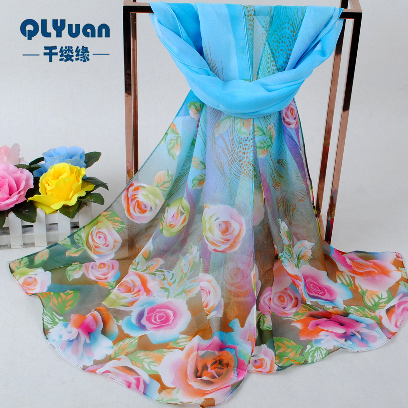 Ladies deals chiffon scarves