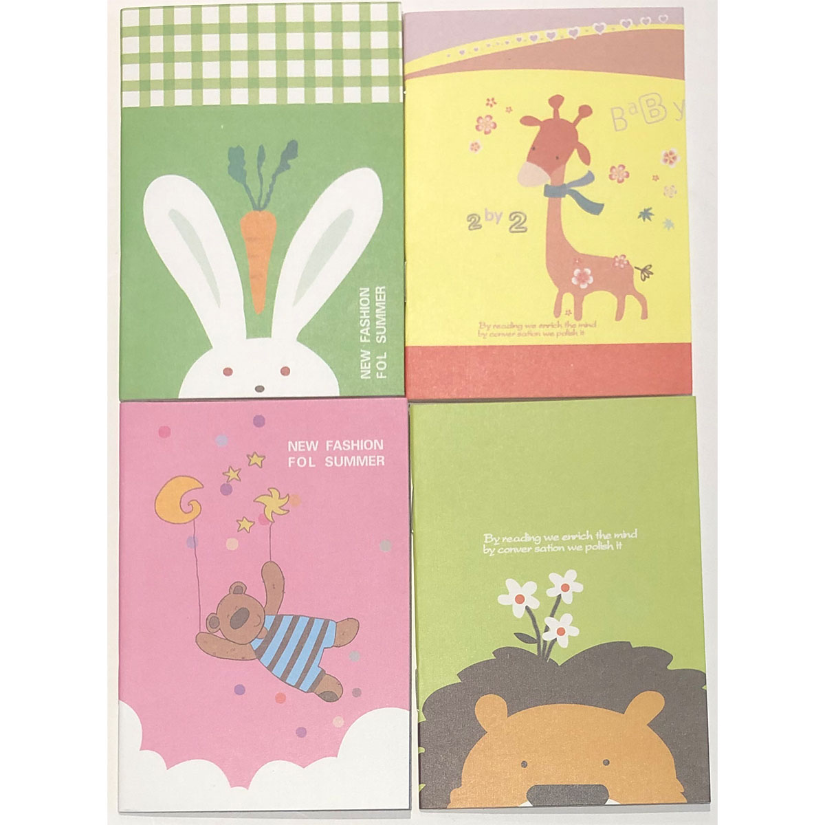 Mini cuadernos pequeños blocs de notas 4pk animales gatos flores cielo galaxia blocs de notas - Imagen 44 de 99