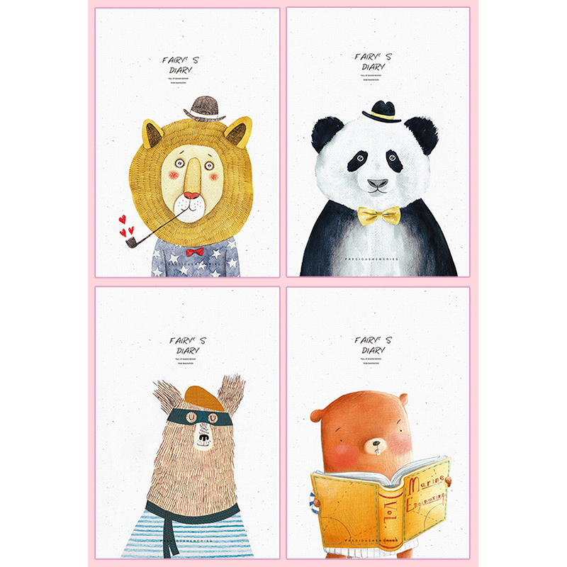 Mini cuadernos pequeños blocs de notas 4pk animales gatos flores cielo galaxia blocs de notas - Imagen 43 de 99