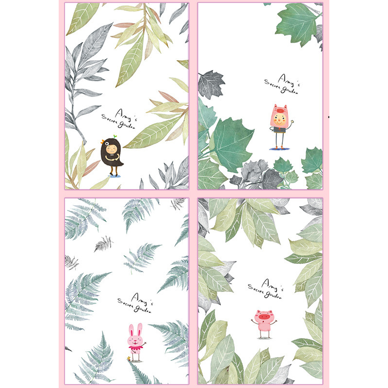 Mini cuadernos pequeños blocs de notas 4pk animales gatos flores cielo galaxia blocs de notas - Imagen 35 de 99