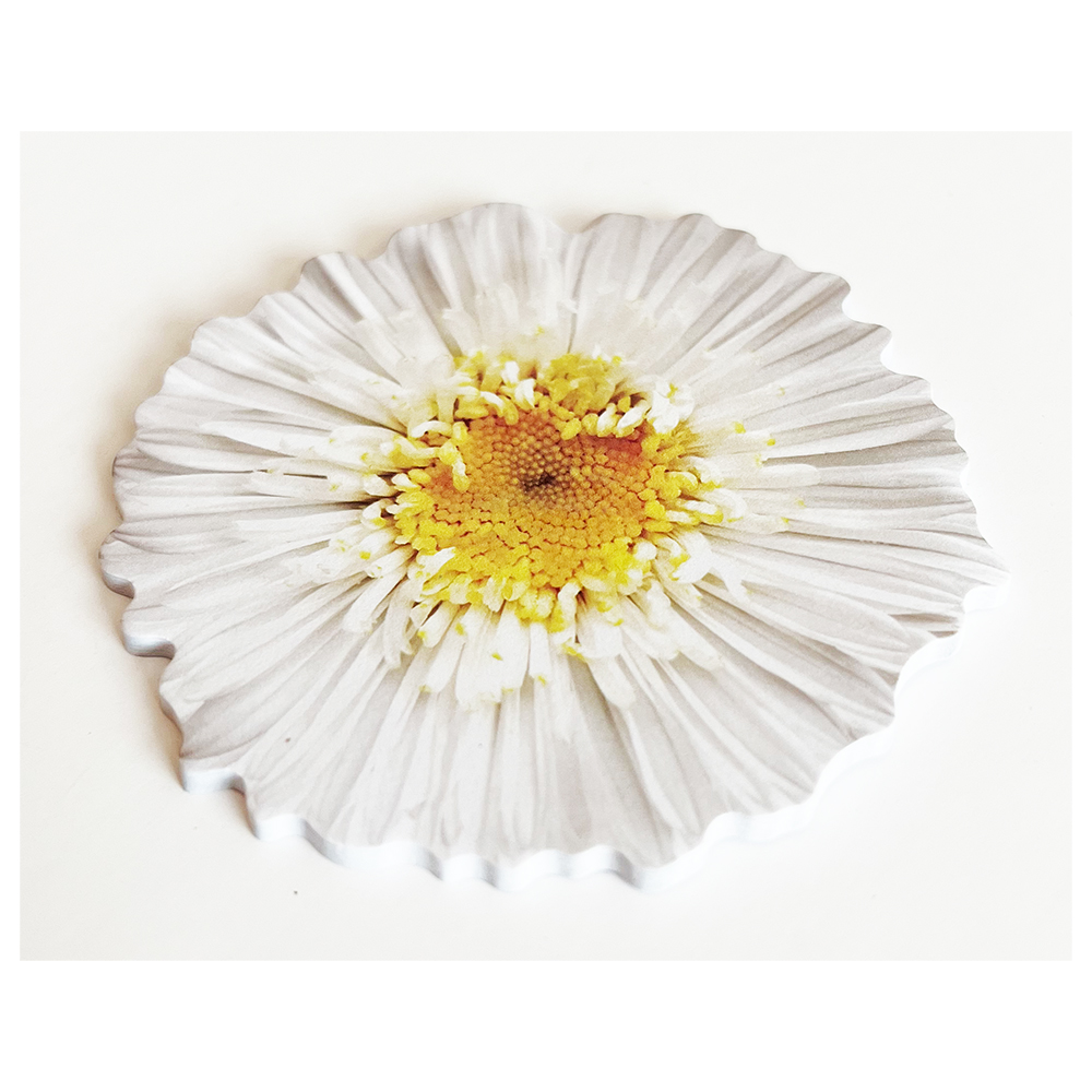 Almohadilla de notas adhesivas en forma de flores de jardín vívidas marcadores de página - Imagen 15 de 16