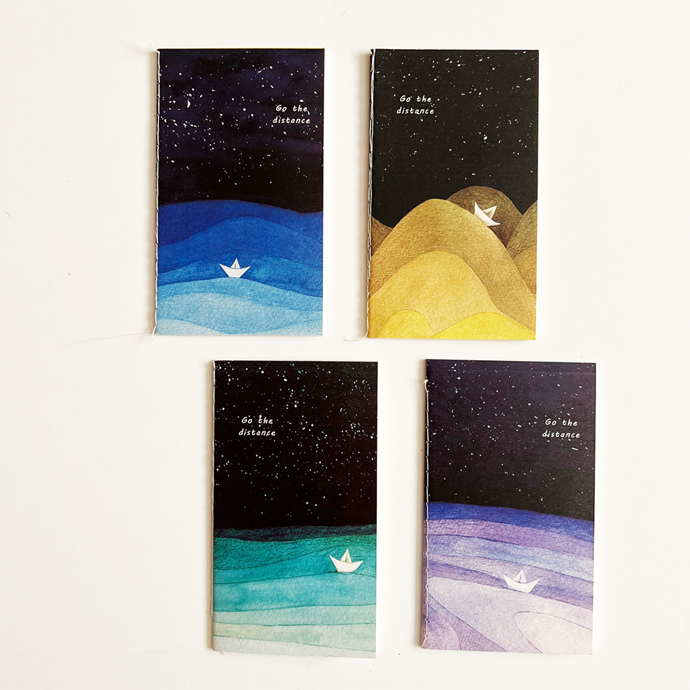Mini cuadernos pequeños blocs de notas 4pk animales gatos flores cielo galaxia blocs de notas - Imagen 90 de 99