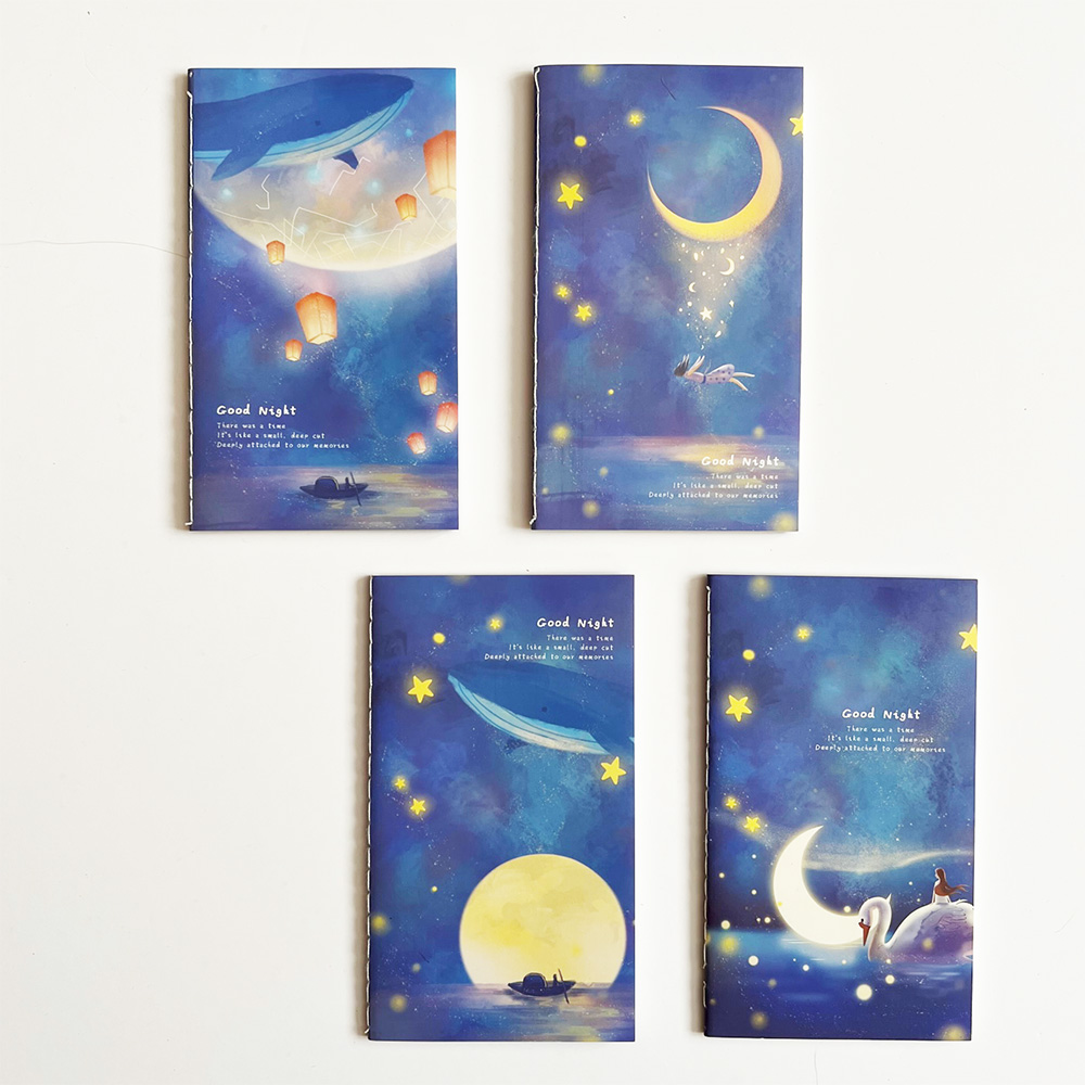 Mini cuadernos pequeños blocs de notas 4pk animales gatos flores cielo galaxia blocs de notas - Imagen 87 de 99