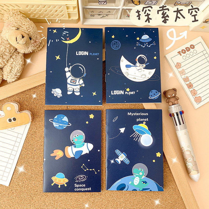 Mini cuadernos pequeños blocs de notas 4pk animales gatos flores cielo galaxia blocs de notas - Imagen 60 de 99