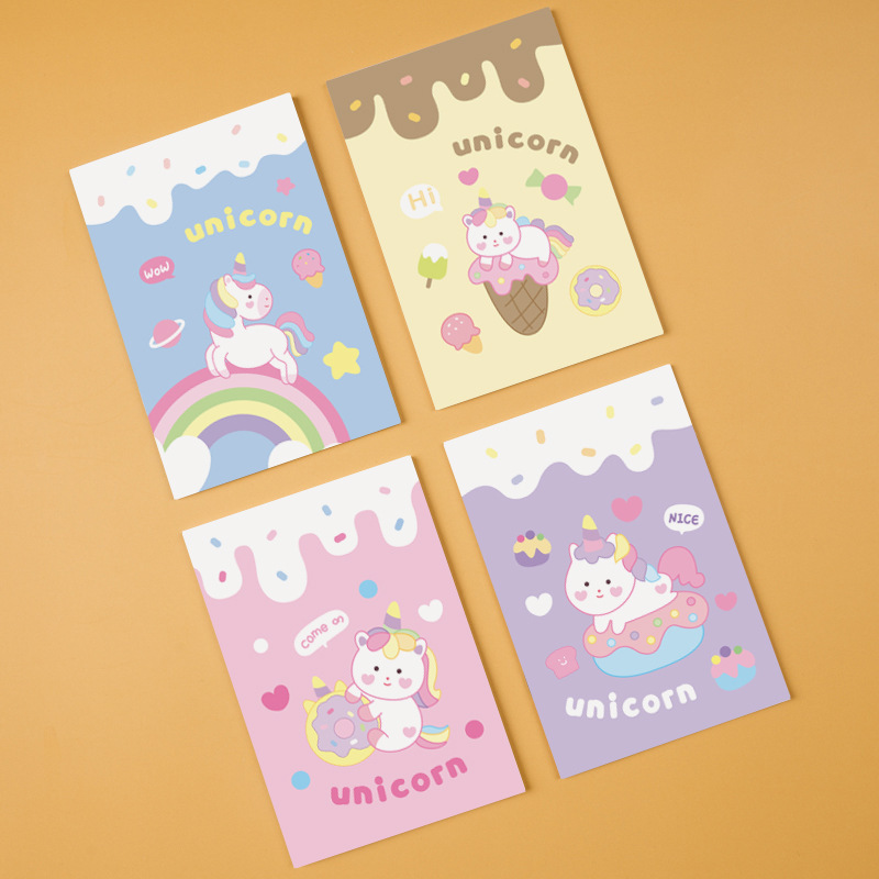 Mini cuadernos pequeños blocs de notas 4pk animales gatos flores cielo galaxia blocs de notas - Imagen 99 de 99