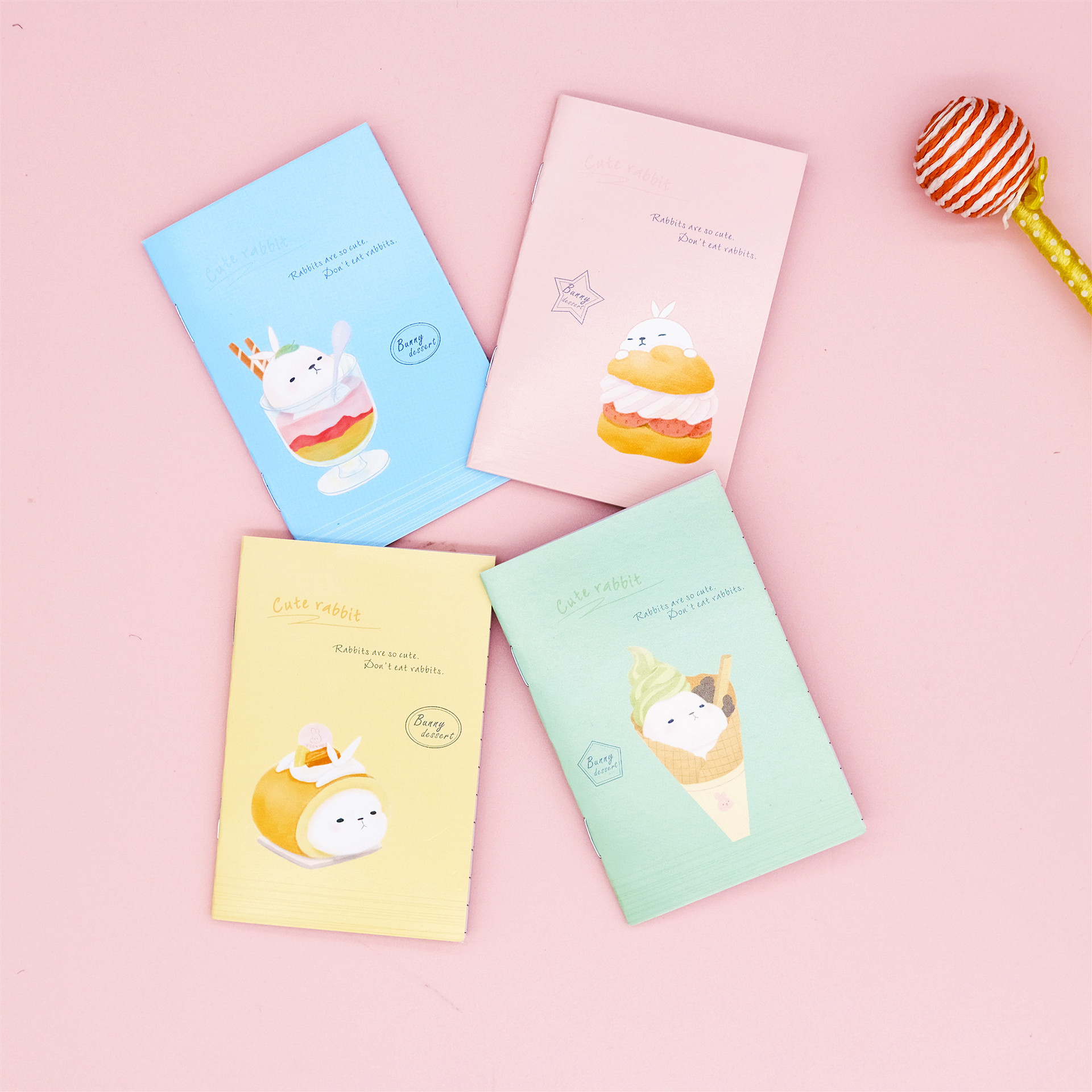 Mini cuadernos pequeños blocs de notas 4pk animales gatos flores cielo galaxia blocs de notas - Imagen 93 de 99