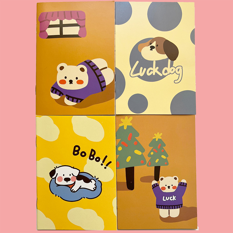 Mini cuadernos pequeños blocs de notas 4pk animales gatos flores cielo galaxia blocs de notas - Imagen 64 de 99