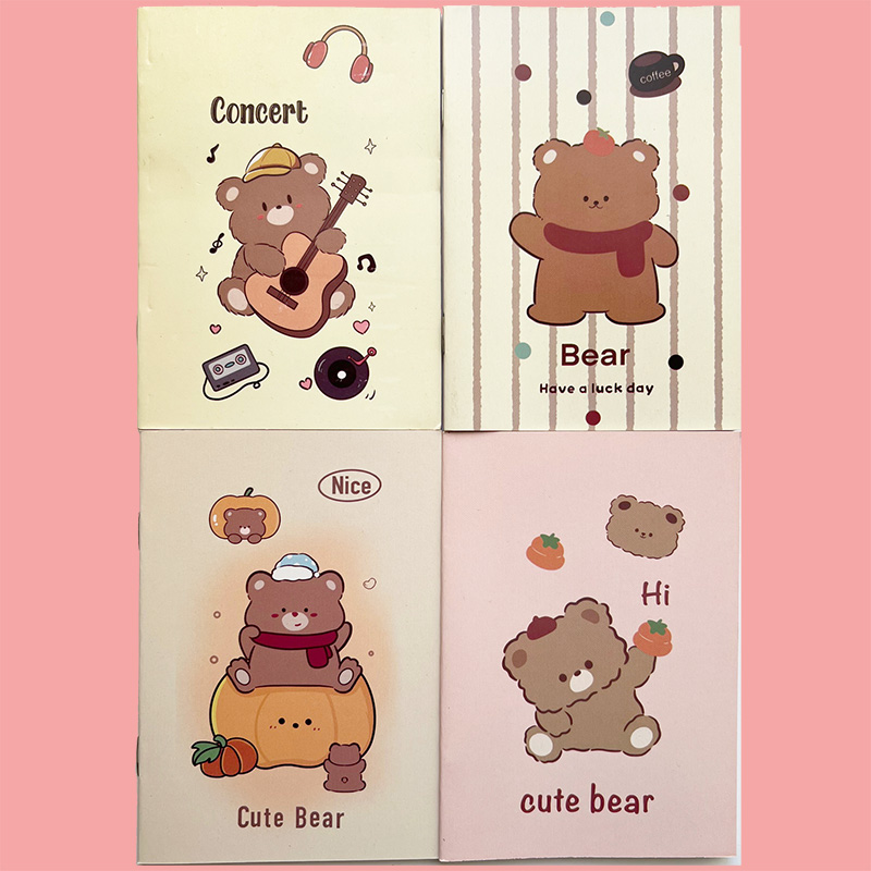 Mini cuadernos pequeños blocs de notas 4pk animales gatos flores cielo galaxia blocs de notas - Imagen 50 de 99