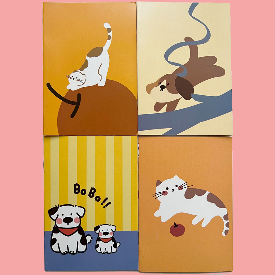 Mini cuadernos pequeños blocs de notas 4pk animales gatos flores cielo galaxia blocs de notas - Imagen 53 de 99