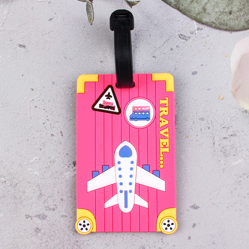 Flugzeug Tiere Blume Mode Gepäckanhänger Urlaub Koffer Etikett Reisetasche Ausweis - Bild 50 von 91