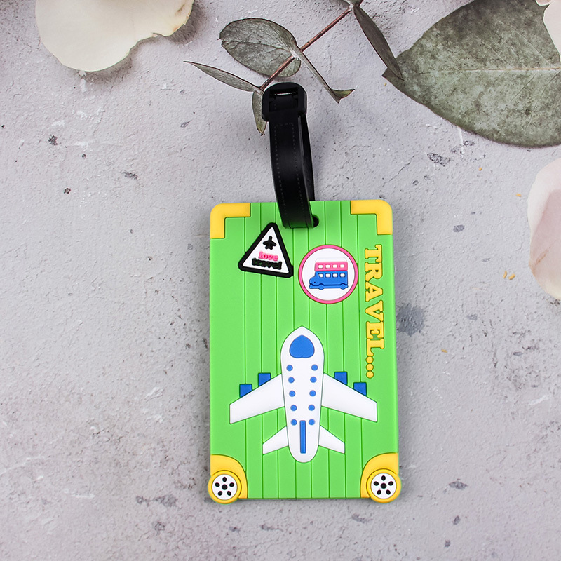 Flugzeug Tiere Blume Mode Gepäckanhänger Urlaub Koffer Etikett Reisetasche Ausweis - Bild 48 von 91