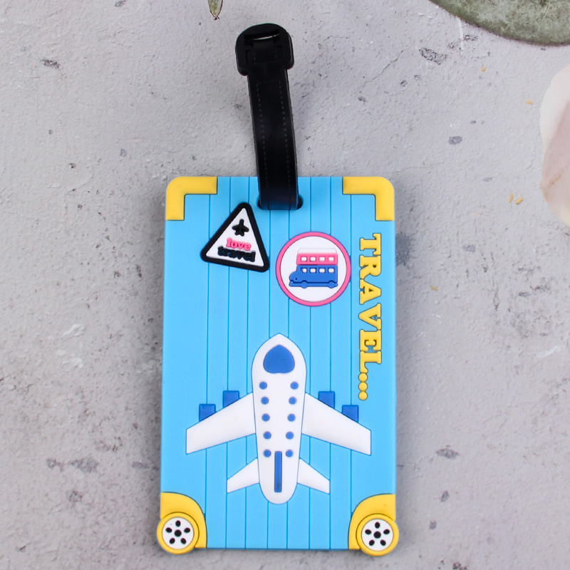 Flugzeug Tiere Blume Mode Gepäckanhänger Urlaub Koffer Etikett Reisetasche Ausweis - Bild 47 von 91