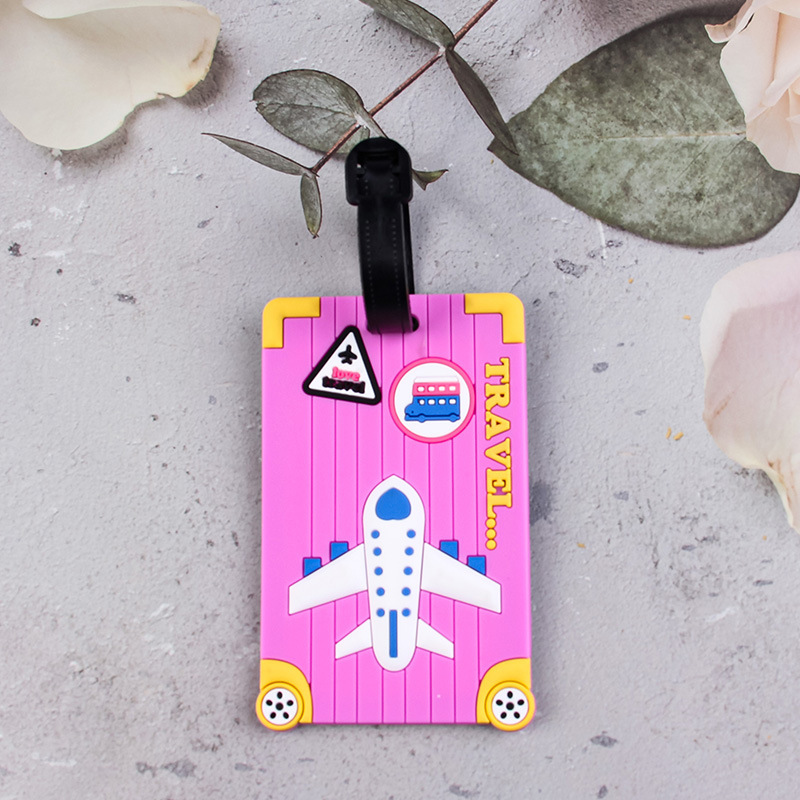 Flugzeug Tiere Blume Mode Gepäckanhänger Urlaub Koffer Etikett Reisetasche Ausweis - Bild 51 von 91